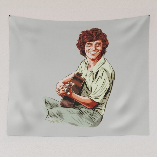 Item preview, Mickey Newbury - An illustration by Paul Cemmick designed and sold by TIGERDAVER.