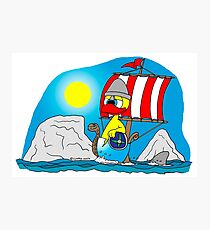 Rick the chick "VIKING" Photographic Print