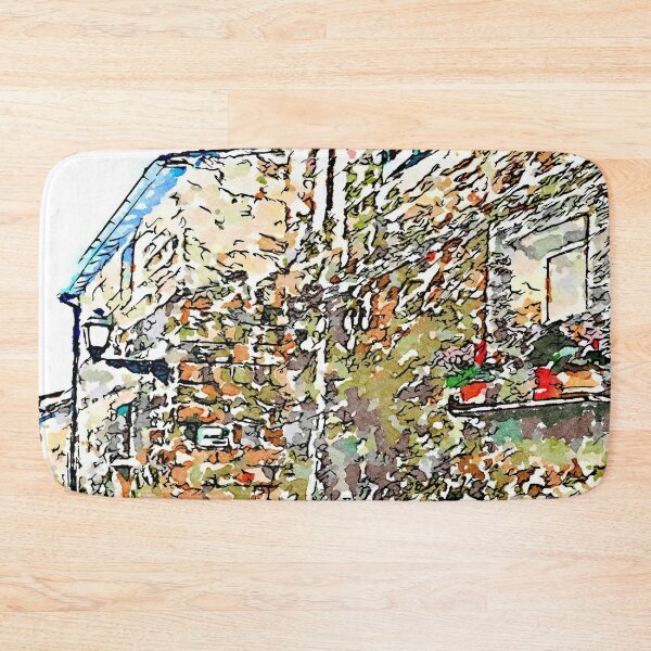 Item preview, Barbarano Romano: glimpse with buildings of the village designed and sold by Giuseppe Cocco.