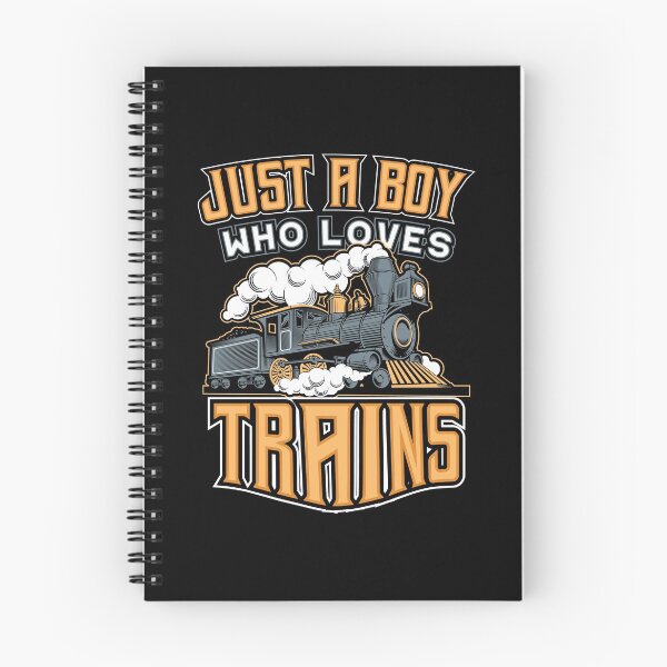 Item preview, Just a Boy who loves Trains for Boys designed and sold by Hananiah Merch.