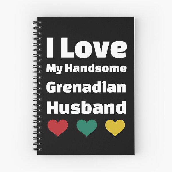Item preview, I Love My Handsome Grenadian Husband - Grenada Husband designed and sold by DiceNLDesigns.