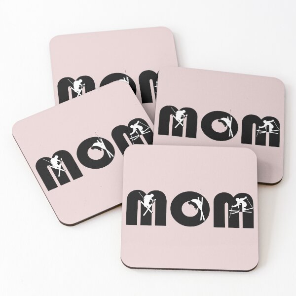 Item preview, Mom with skiers designed and sold by Kaleb Ahrens.