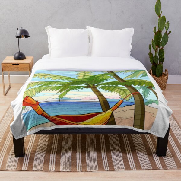 Item preview, Coconut tree nature  designed and sold by Pattern Vista Studio.