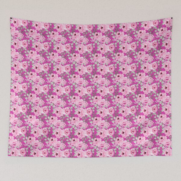 Item preview, Pink Rose Pattern designed and sold by SSK Designs.
