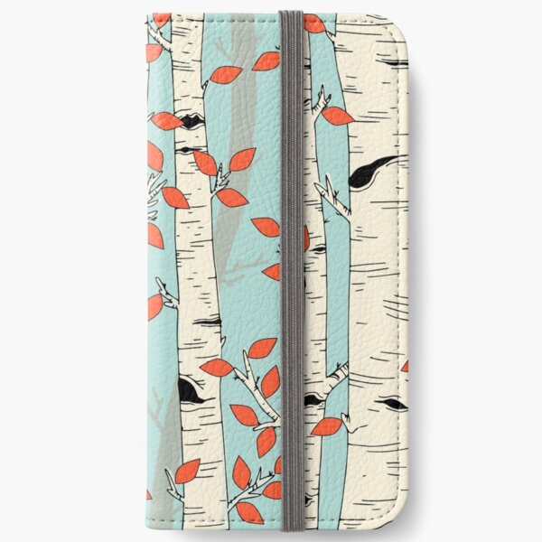In the Birch Trees iPhone Wallet