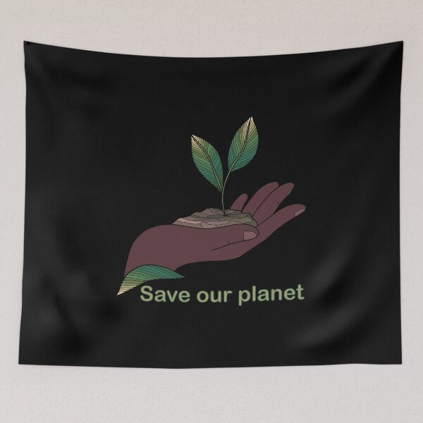 Item preview, Black of Save our planet designed and sold by Cassandra6193.