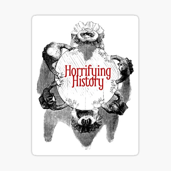 Horrifying History Seance Wear Sticker