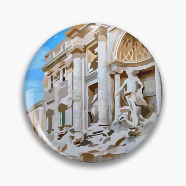 Item preview, Trevi Fountain in Paris  designed and sold by GL Digital Artwork .