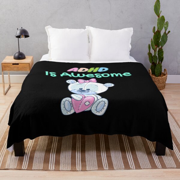 Item preview, ADHD Is Awesome Cute Bear designed and sold by Dopnex.