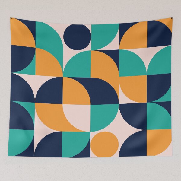 Item preview, Awesome Art Geometric Colourful Psychedelic Ripple Pattern designed and sold by LifeQuotes.
