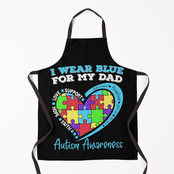 Item preview, I Wear Blue For My Dad Autism Awareness designed and sold by Zeevla.