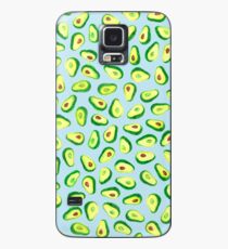 Funda/vinilo para Samsung Galaxy Aguacate Love, Azul