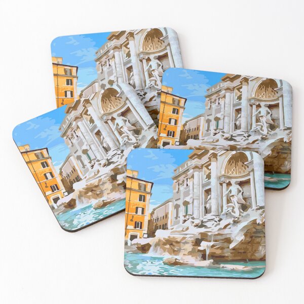 Item preview, Trevi Fountain in Paris  designed and sold by GL Digital Artwork .