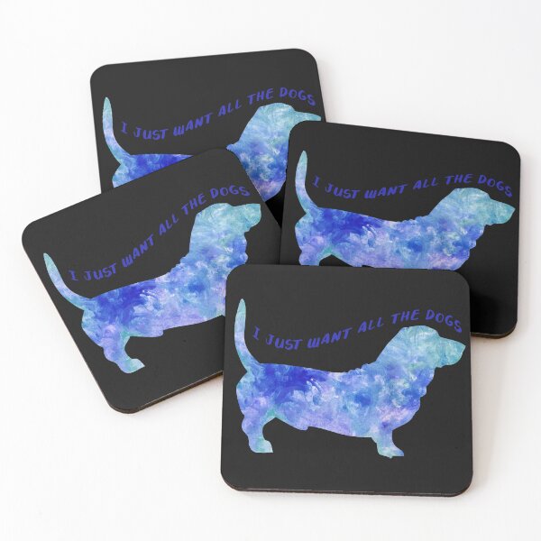 Item preview, I just want all the dogs watercolour blue designed and sold by WatercolorFun.