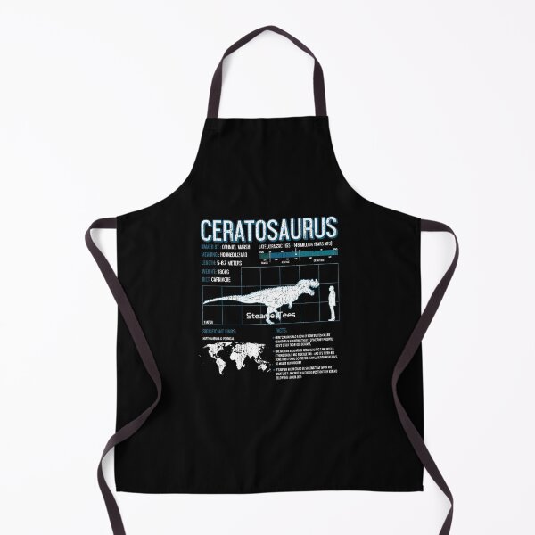 Item preview, Ceratosaurus Dinosaur Fun Facts Science Tshirt designed and sold by DQERTGL.
