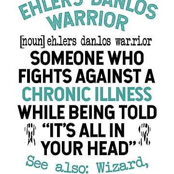Imagen de la obra Definition Ehlers Danlos Warrior de Ripper19