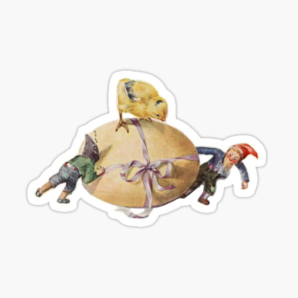 Item preview, Vintage Spring Easter illustration designed and sold by TheOrangeCat.