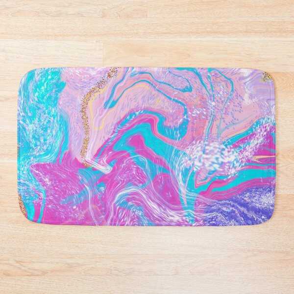 Item preview, Barble, glitter, barbie pink marble, dreamy marble, marbling, purple marble designed and sold by Naty Design Prague.