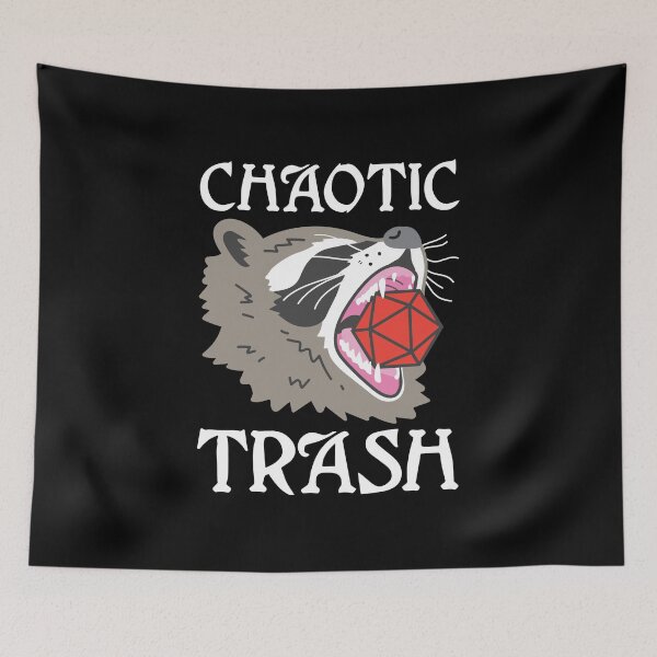 Item preview, Chaotic Trash Tshirt Basic Novelty Tees Graphics designed and sold by DQERTGL.