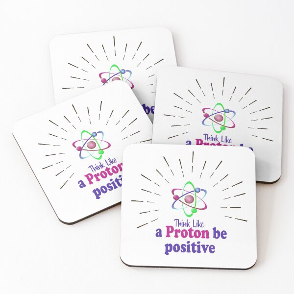 Item preview,  Fuuny science and technology, Think Like a Proton be positive gift idea for lovers science designed and sold by Mac Store.