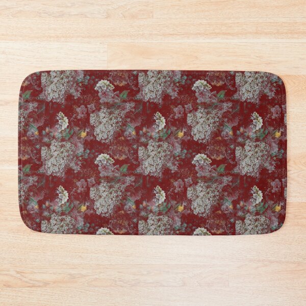 Item preview, wild flowers on red background designed and sold by vidyaroul.