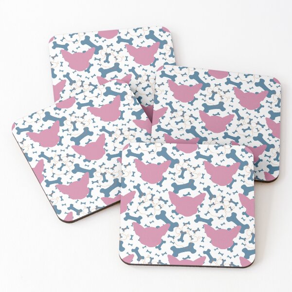 Item preview, Chihuahua pattern (pink) designed and sold by CinziArt.