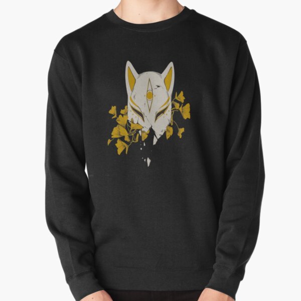 Japanische Fuchsmaske Pullover