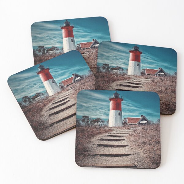 Item preview, Climbing the stairs to Nauset Light designed and sold by MarkBethoney.
