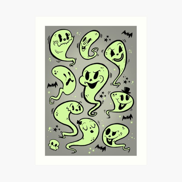 Ghost Classics Art Print