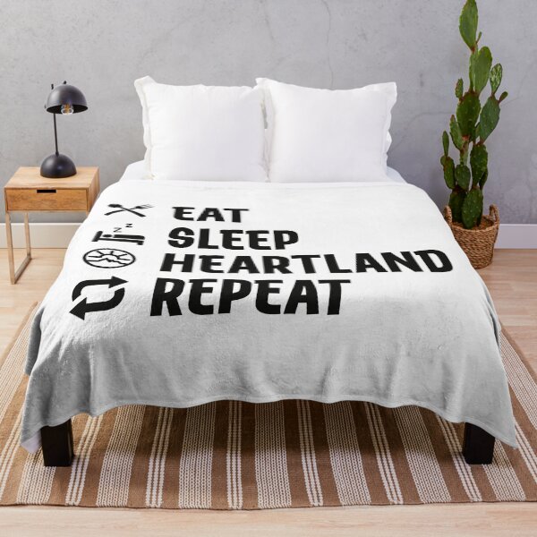 Item preview, Eat, sleep, Heartland, repeat designed and sold by PonyAddiction.