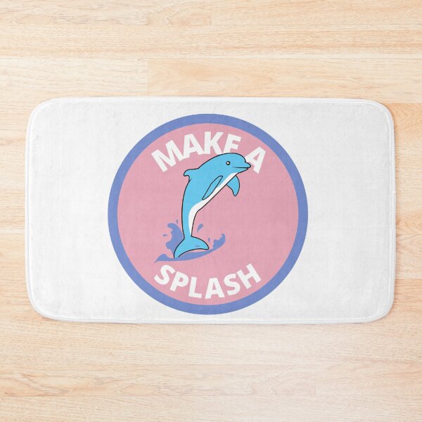 Item preview, Make A Splash Dolphin designed and sold by ToastyBopShop.