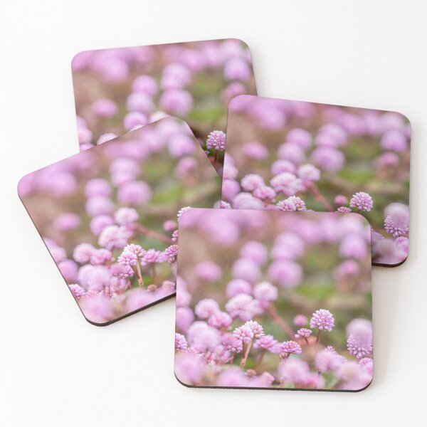 Item preview, Pink little flowers, with pink and green background. designed and sold by AylaHarbich.
