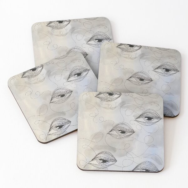 Item preview, Scribbled Eyes designed and sold by megan sorbellini.