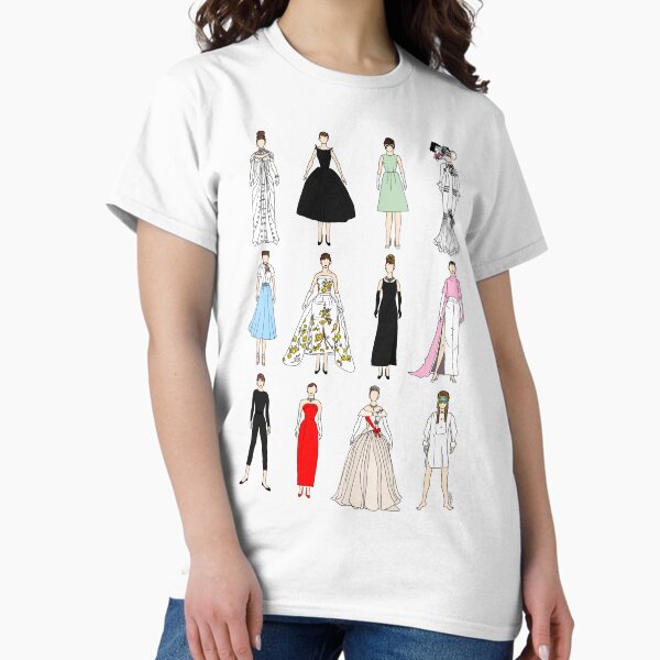 Aperçu de l'œuvre Tenues d'Audrey Fashion créée et vendue par NOTSNIW ART.