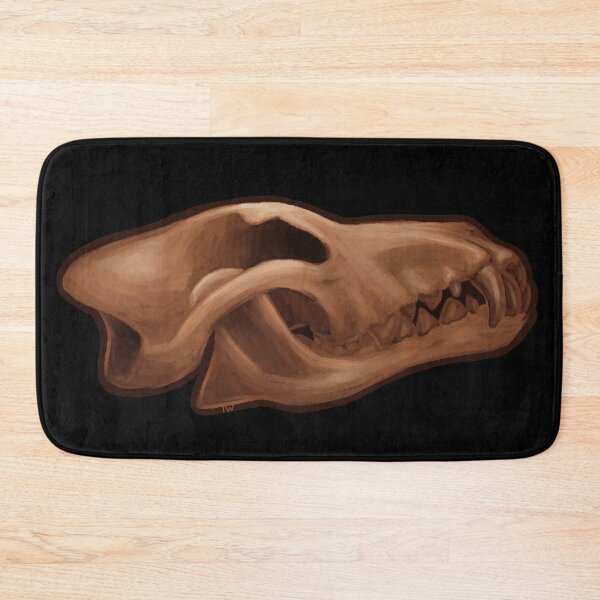 Item preview, Wolf Skull designed and sold by travelingwren.