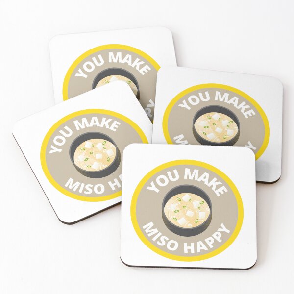 Item preview, You Make Miso Happy designed and sold by ToastyBopShop.