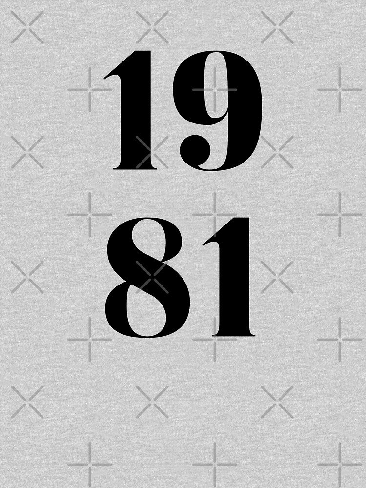 Thumbnail 7 of 7, Classic T-Shirt, 1981 birth year  designed and sold by Fatamimosh.