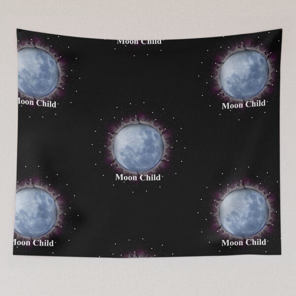 Item preview, Moon Child Word art designed and sold by JohnPC123.