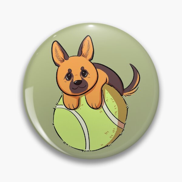 Item preview, Tiny dog - German Shepherd designed and sold by meg-dl.