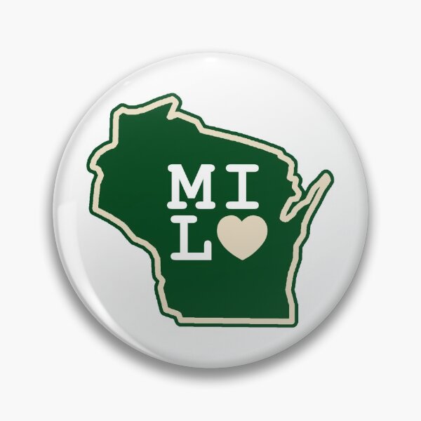 Item preview, I Love the Milwaukee Bucks designed and sold by nicdesignsstuff.