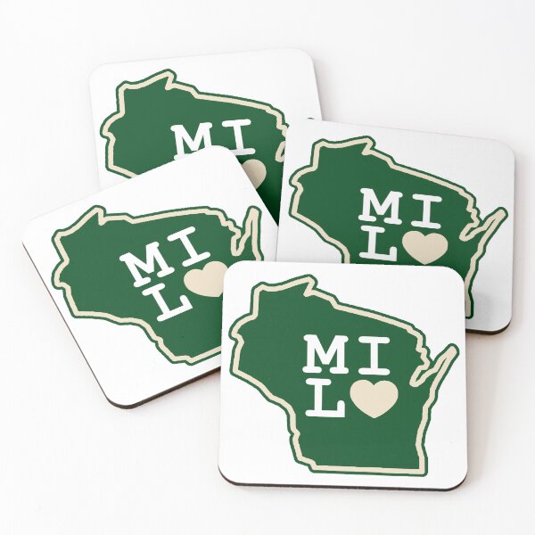 Item preview, I Love the Milwaukee Bucks designed and sold by nicdesignsstuff.