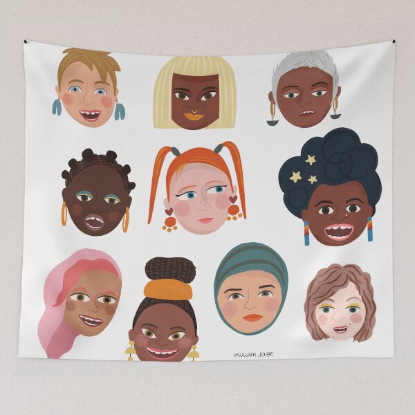 Item preview, Intersectional BFFs designed and sold by MiriamSage.