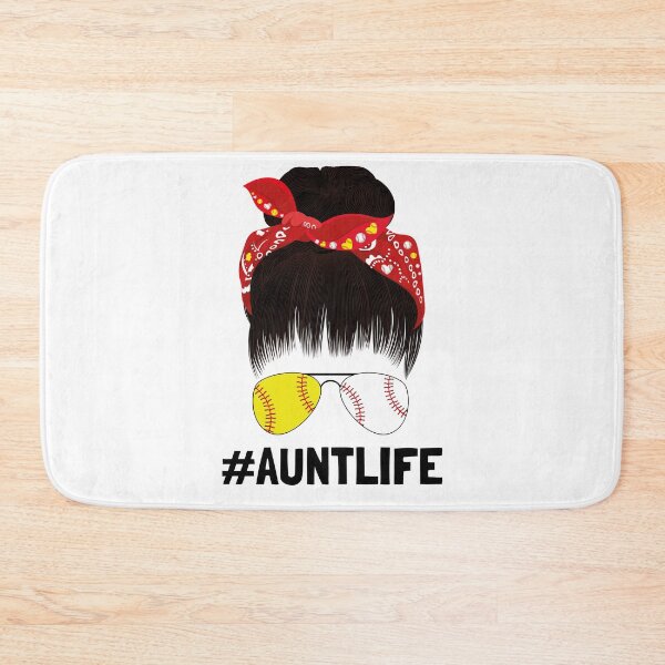 Item preview, Womens Aunt Life Softball Baseball Funny Mothers Day T-Shirt designed and sold by YourgiftShop.