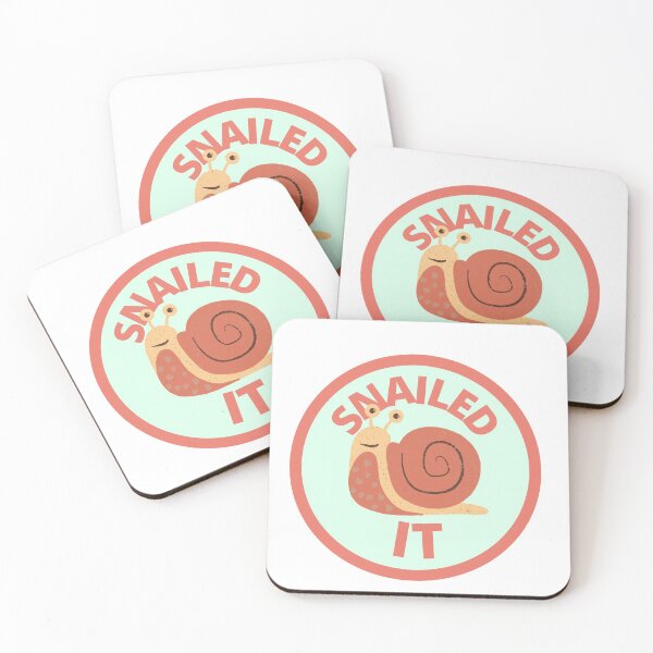 Item preview, Snailed It Snail designed and sold by ToastyBopShop.