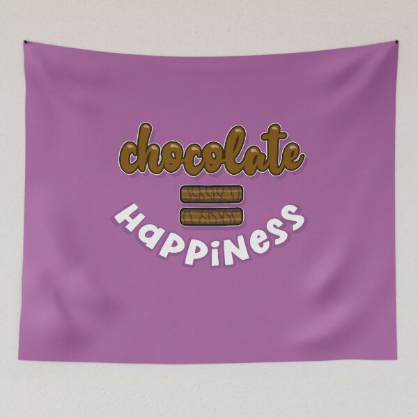 Item preview, Chocolate = (equals) Happiness designed and sold by VicEllisArt.