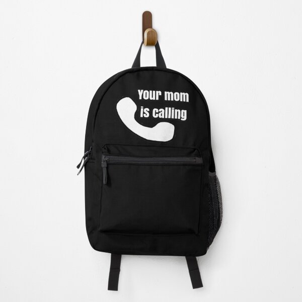 Item preview, your mom is calling, black and white text design  designed and sold by Barolina.
