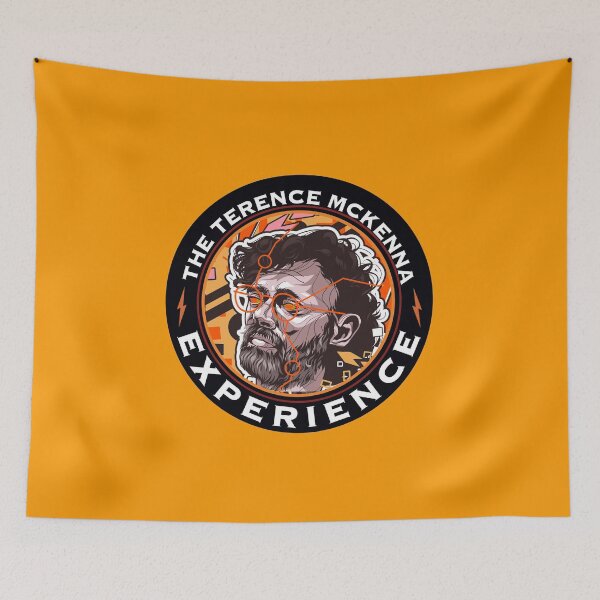 Item preview, Terence Mckenna Experience Podcast Trippy Digital Art designed and sold by Mystikos Art.