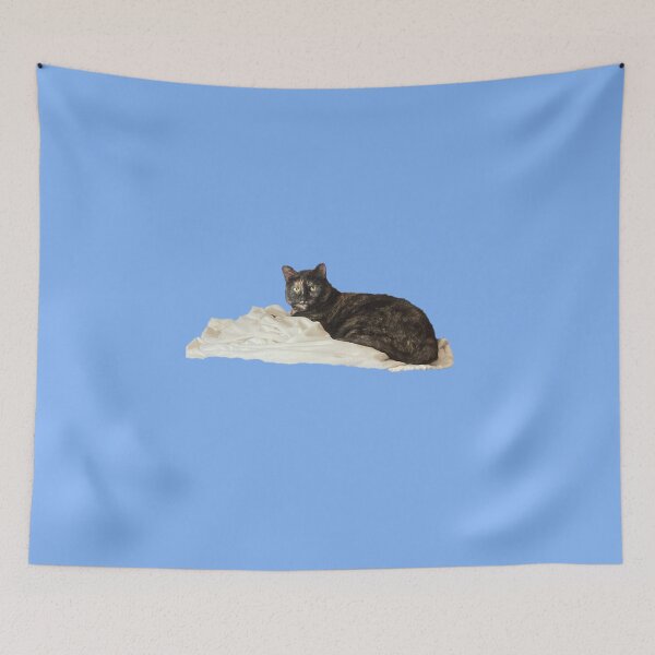 Item preview, Kitty on a Soft Blanket Cloud  designed and sold by Amanda1775.