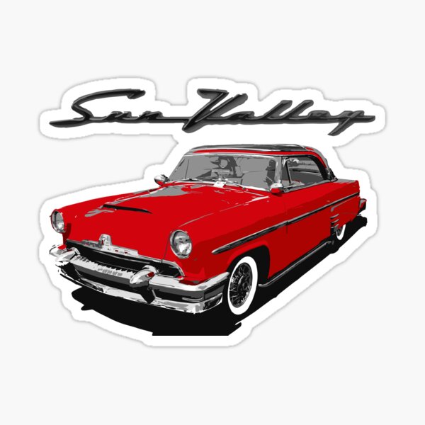 1950s Cars Stickers for Sale Redbubble