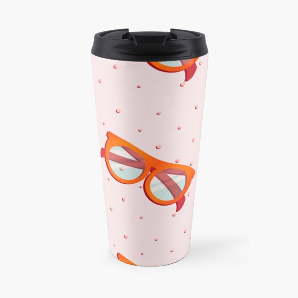 Summer Sunglasses on peacch Travel Mug